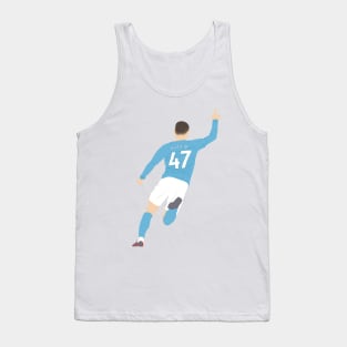 Phil Foden minimalist illustration Tank Top